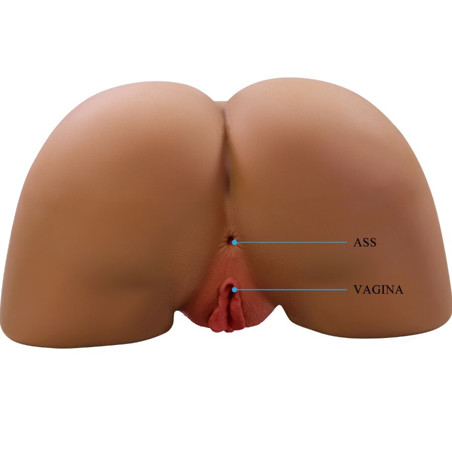 CRAZY BULL - SOPHIA REALISTISCHER WEIBLICHER PO-VIBRATOR UND SAUGER MIT TON 5,5 KG