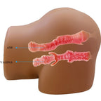 CRAZY BULL - SOPHIA REALISTISCHER WEIBLICHER PO-VIBRATOR UND SAUGER MIT TON 5,5 KG