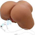 CRAZY BULL - SOPHIA REALISTISCHER WEIBLICHER PO-VIBRATOR UND SAUGER MIT TON 5,5 KG