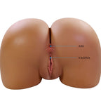 CRAZY BULL - WENDY REALISTISCHER WEIBLICHER PO-VIBRATOR UND SAUGER MIT TON 11 KG