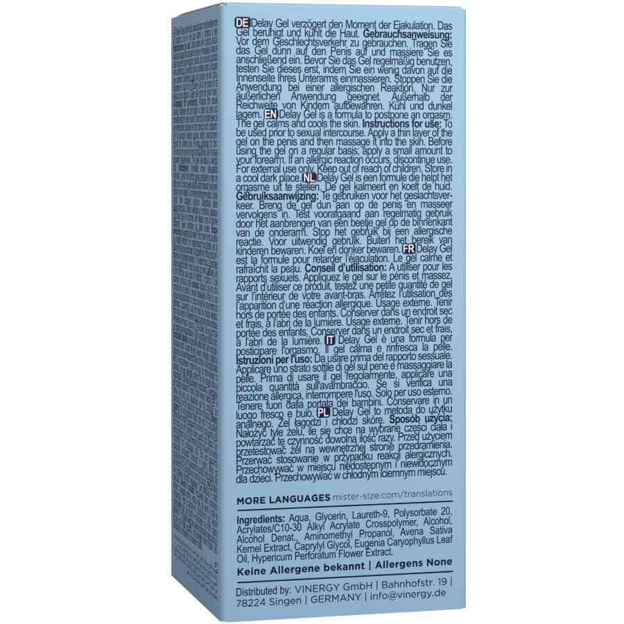 Mister Size Verzögerungsgel – länger genießen (50 ml) - Vanelion Paradise