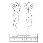 PASSION - BELISSANA BH + STRING SET WEISS L/XL - Vanelion Paradise