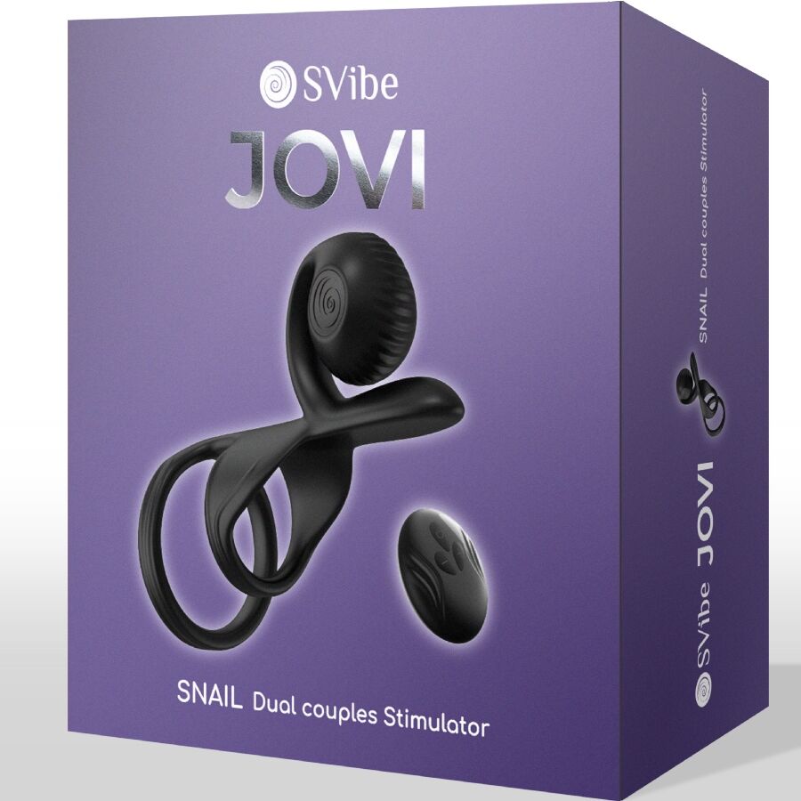 Snail Vibe Jovi Fernbedienungs-Paarring Schwarz – Produktansicht 8