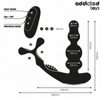 ADDICTED TOYS – ROTIERENDER PROSTATAMASSAGEGERÄT MIT FERNBEDIENUNG