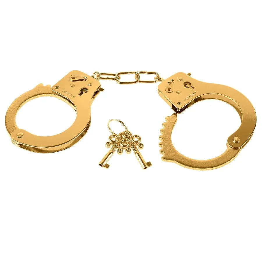 FETISH FANTASY GOLD - METAL CUFFS - Vanelion Paradise
