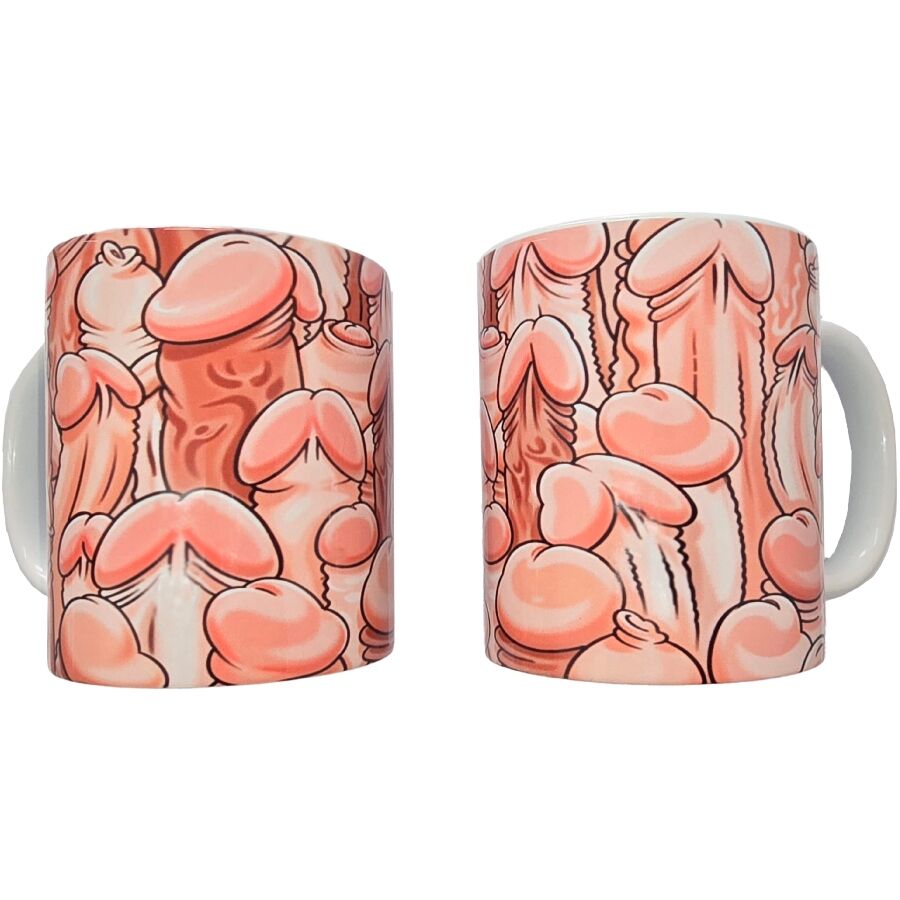Diablo Picante Penis-Becher aus Keramik, 370 ml – Produktansicht 1