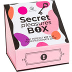 SECRET PLAY - VERGNÜGUNGSBOX FÜR PAARE: WÜRFEL + VIBRATIONSKUGEL + FEDERSTIFT