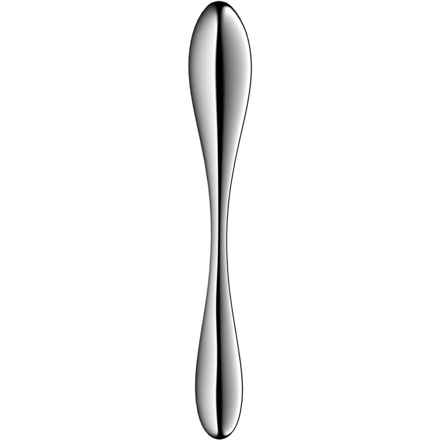 SATISFYER - STAR FORCE 3 EDELSTAHL DOPPELDILDO