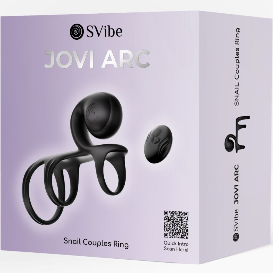 Snail Vibe Jovi Arc Fernbedienungs-Paarring Schwarz – Produktansicht 8