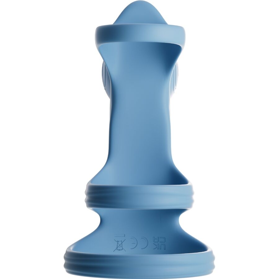 SVibe Snail Jovi Arc vibrierender Paarring in Blau – Produktansicht 5
