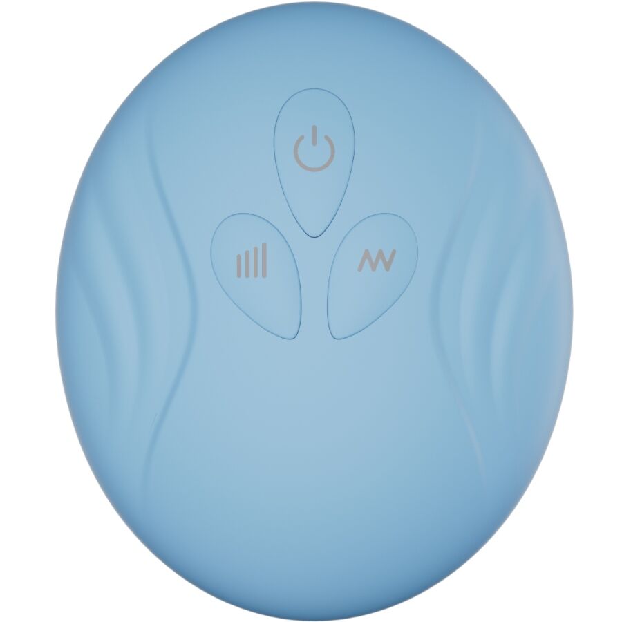 SVibe Snail Jovi Arc vibrierender Paarring in Blau – Produktansicht 7