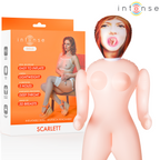INTENSE DOLLS - AUFBLASBARE PUPPE SCARLETT MIT DREI ÖFFNUNGEN