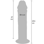 GET REAL - DELUXE THICK DOUBLE-DENSITY TPE DONG 29.5 CM