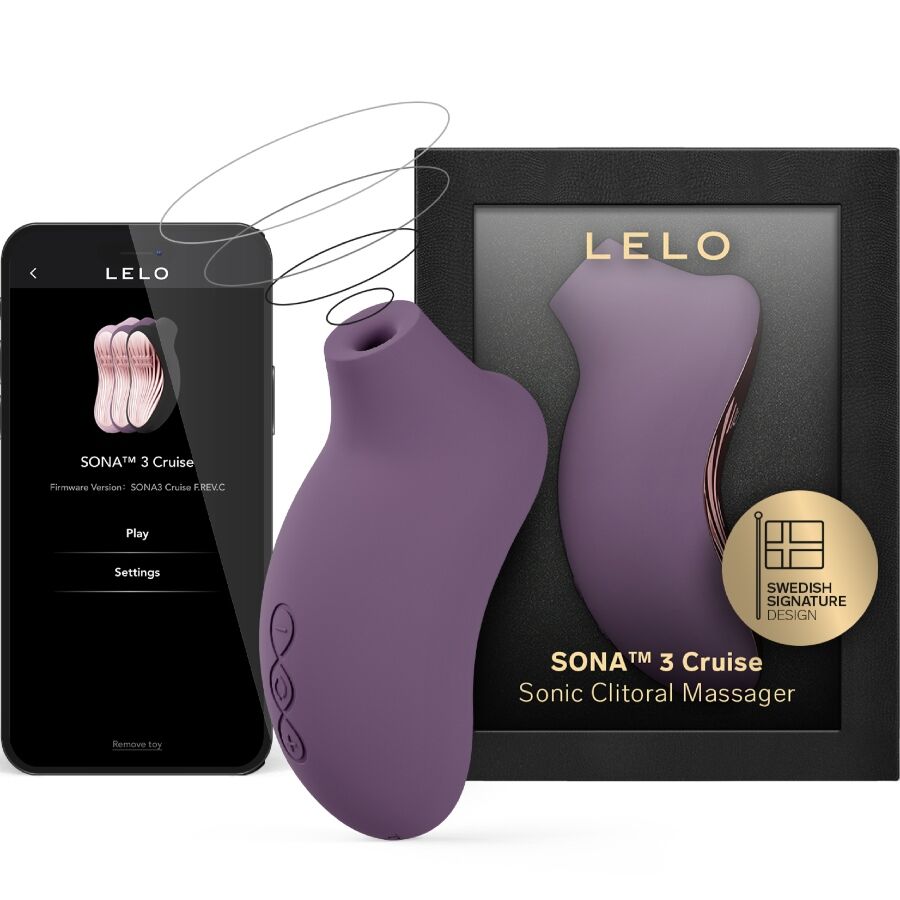 LELO - SONA 3 CRUISE SONIC KLITORMASSAGER PLUM