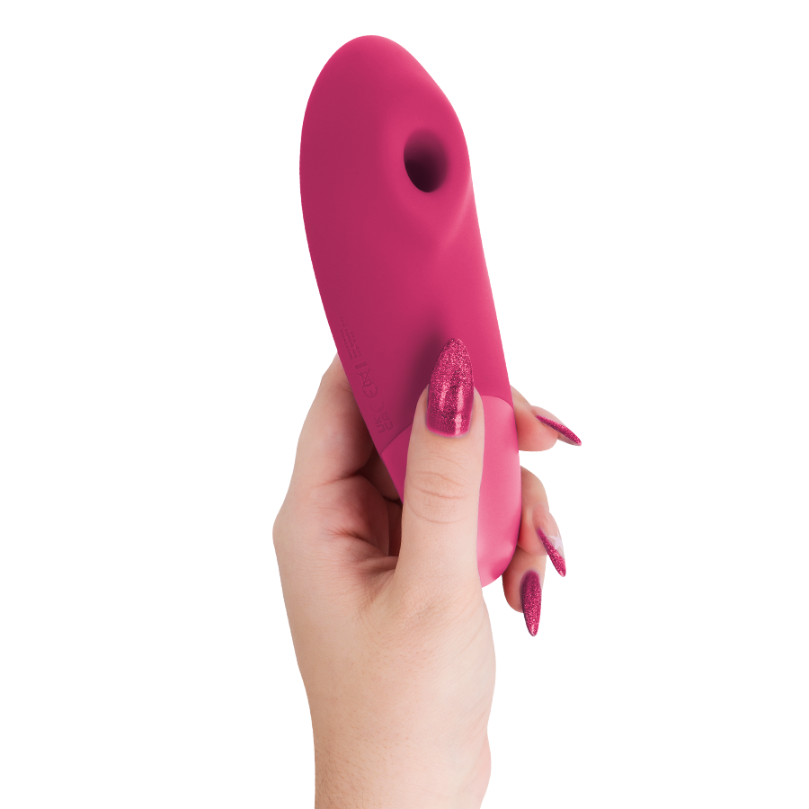 Womanizer Enhance Klitorisstimulator mit Pleasure Air & Vibration – Leuchtendes Pink