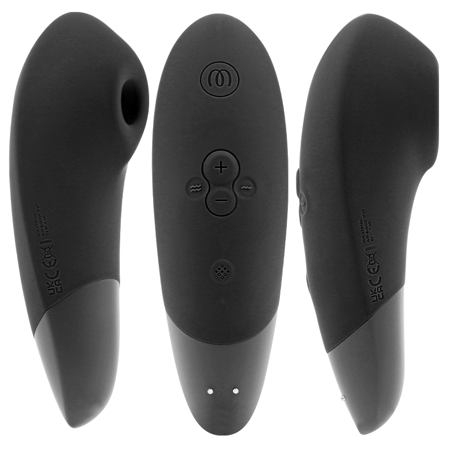 Womanizer Enhance Klitorisstimulator mit Pleasure Air & Vibration – Schwarz