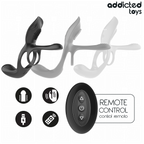 ADDICTED TOYS - DOPPELTER PENISRING MIT KLITORISSTIMULATOR
