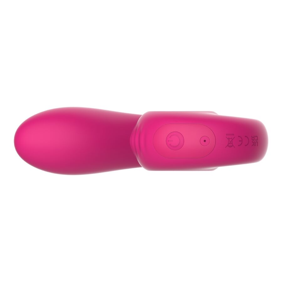 Snail Vibe GIZI Lite Dual-Vibrator Rosa – Produktansicht 3