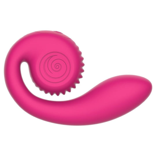 Snail Vibe GIZI Lite Dual-Vibrator Rosa – Produktansicht 1
