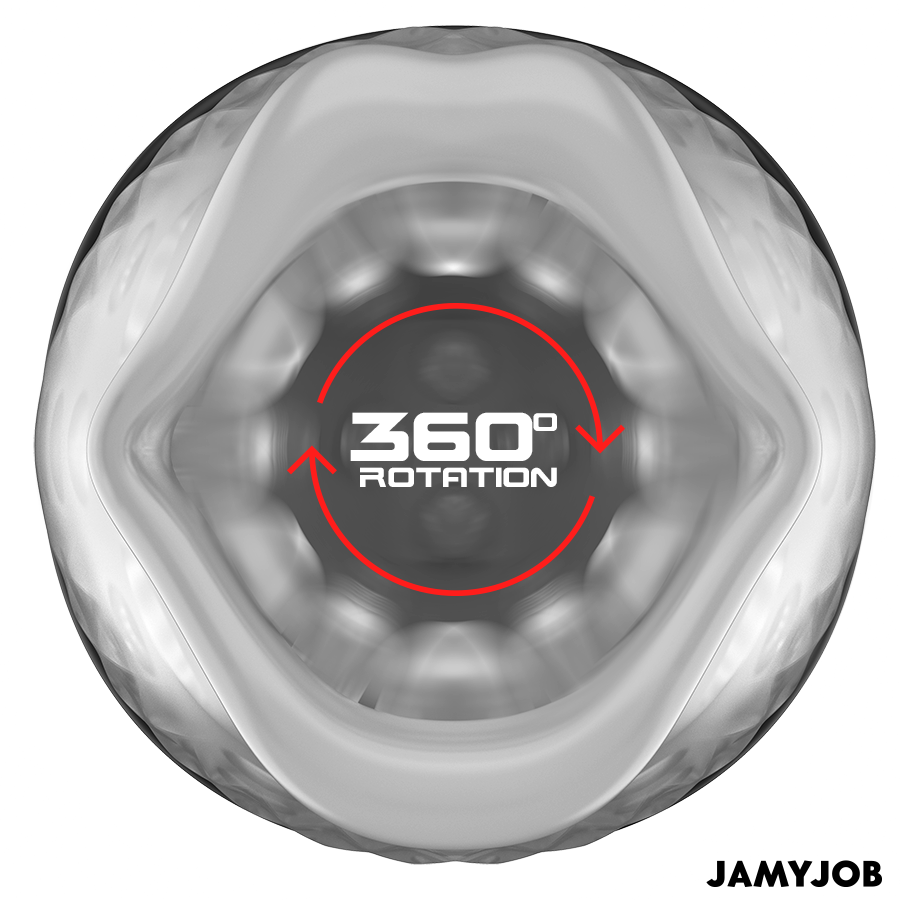 JAMYJOB - BLOW-R MASTURBATOR MIT STOSS- UND ROTATIONSFUNKTION