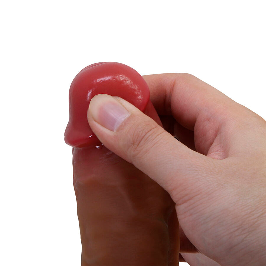 PRETTY LOVE - CURTIS REALISTISCHER DILDO MIT SAUGNAPF 17,3 CM -Ø- 4,2 CM