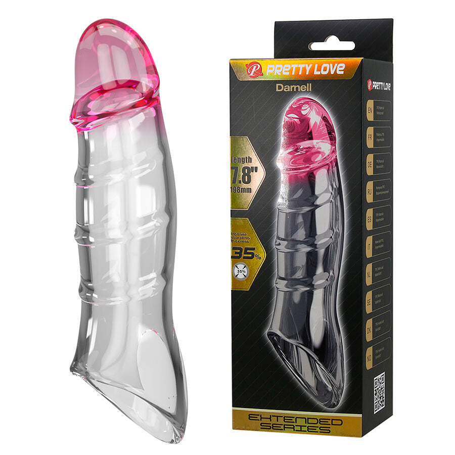 Pretty Love Darnell Penis-Cover mit Transparent-Effekt