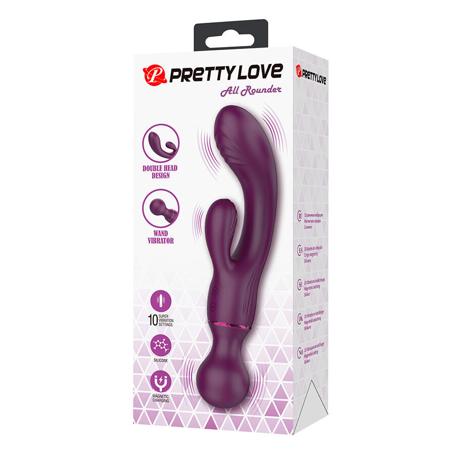 PRETTY LOVE - ALLROUNDER LILA G-PUNKT-VIBRATOR