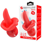 Pretty Love Obelia Masturbator mit Zungenvibrator & Orbitalbewegung