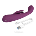 PRETTY LOVE - EMMA RABBIT LILA VIBRATOR MIT STIMULATOR