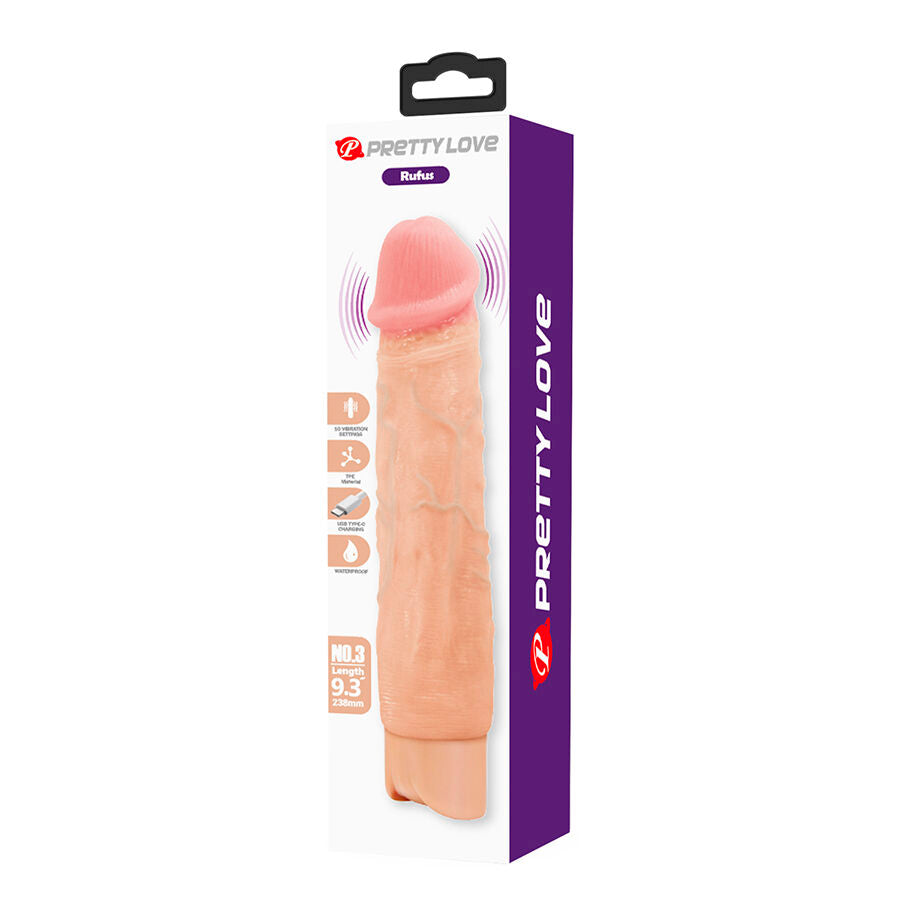 PRETTY LOVE - RUFUS FLEXIBLER REALISTISCHER VIBRATOR