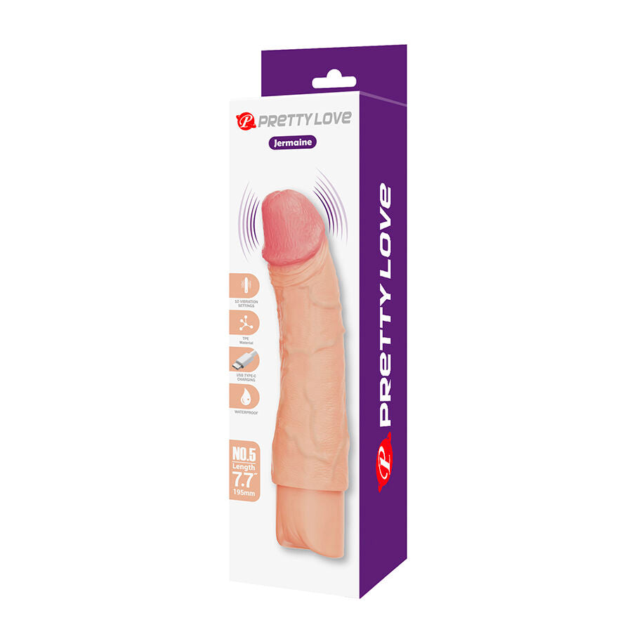PRETTY LOVE - JERMAINE FLEXIBLER REALISTISCHER VIBRATOR