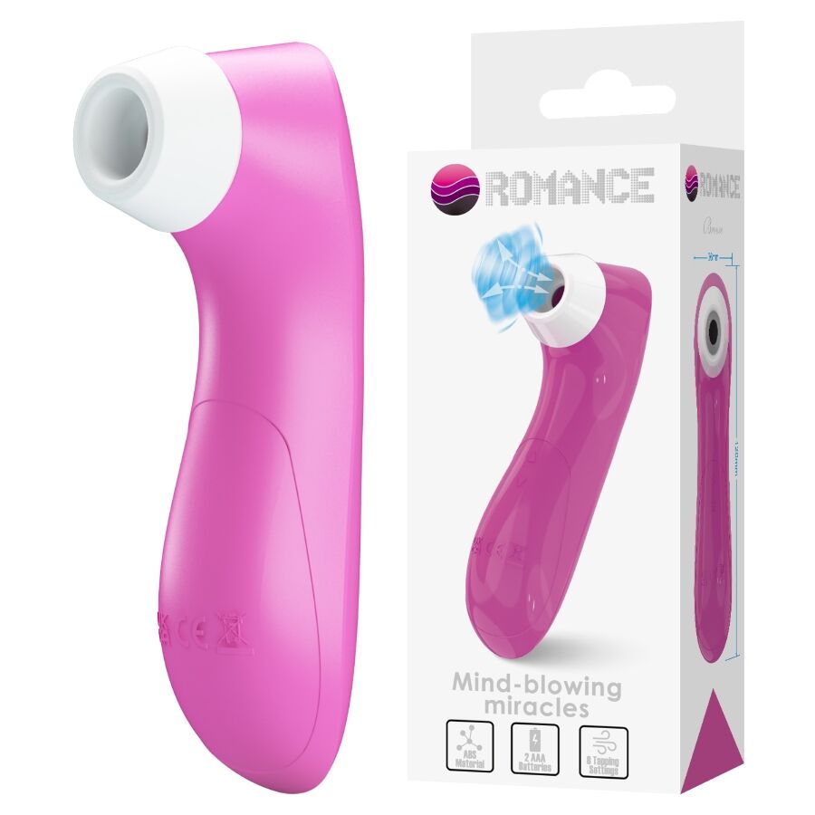 ROMANCE - KLITORIS-SAUGGERÄT MIT ROSA PULSATIONSTECHNOLOGIE