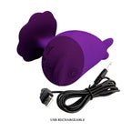 PRETTY LOVE - DOLPHIN MINI VIBRATOR MIT CLIP