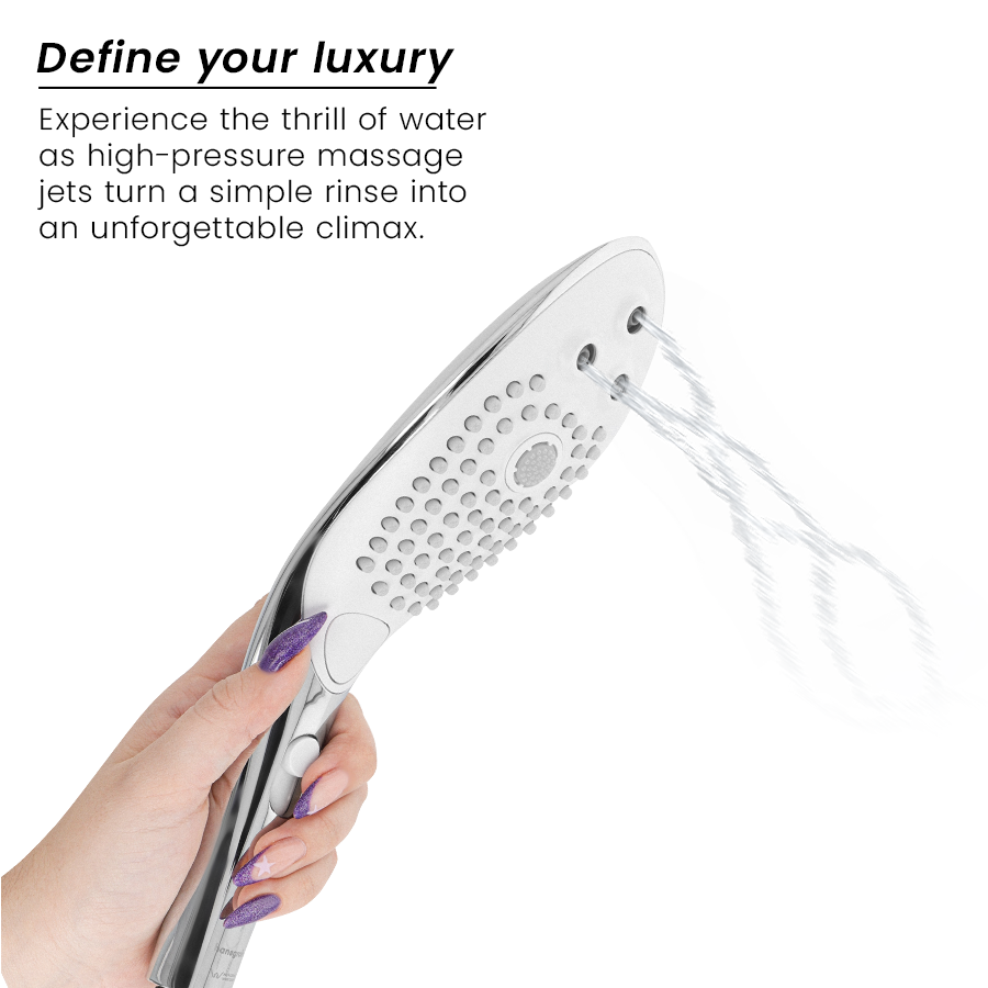 WOMANIZER - WAVE KLITORALSTIMULIERENDER DUSCHKOPF CHROM