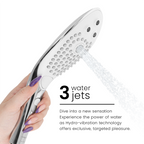 WOMANIZER - WAVE KLITORALSTIMULIERENDER DUSCHKOPF CHROM