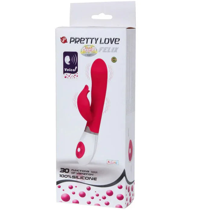 PRETTY LOVE - FLIRTATION FELIX MIT STIMMENVIBRATION - Vanelion Paradise