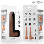 MR INTENSE – BRUCE S SILIKON-DILDO MIT HODEN, 17,8 CM, Ø 4 CM