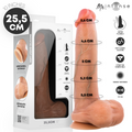 MR INTENSE - BRUCE XL SILIKON-DILDO MIT HODEN 25,5 CM -Ø- 5,5 CM