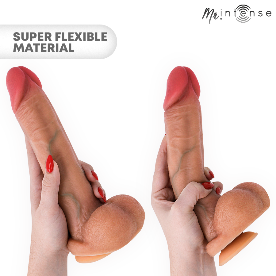 MR INTENSE - GARY XL ULTRA-REALISTISCHER SILIKON-PENIS MIT HODEN 25,5 CM -Ø- 5,1 CM