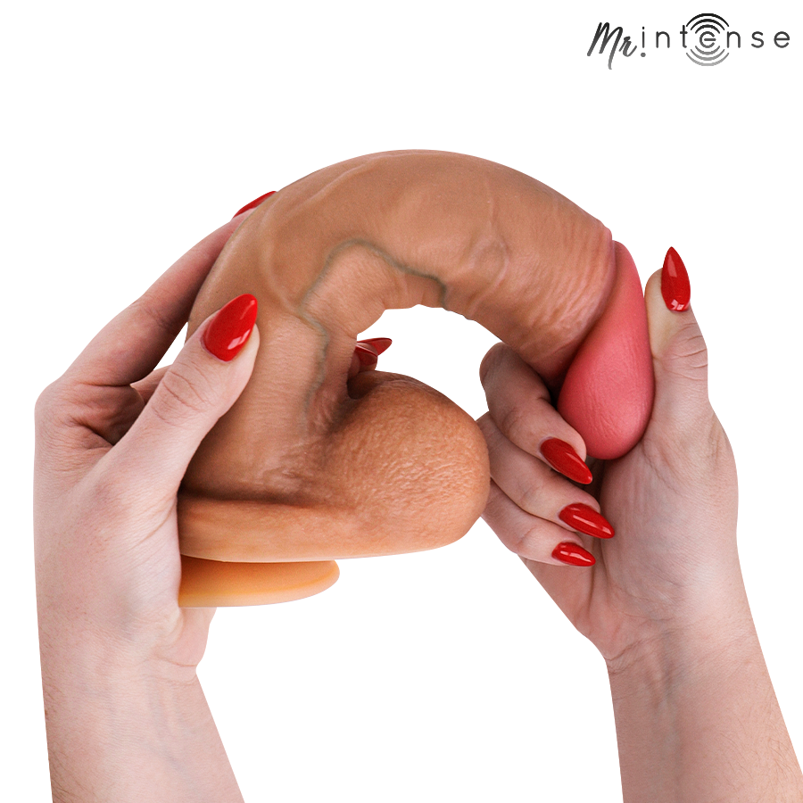 MR INTENSE - GARY XL ULTRA-REALISTISCHER SILIKON-PENIS MIT HODEN 25,5 CM -Ø- 5,1 CM