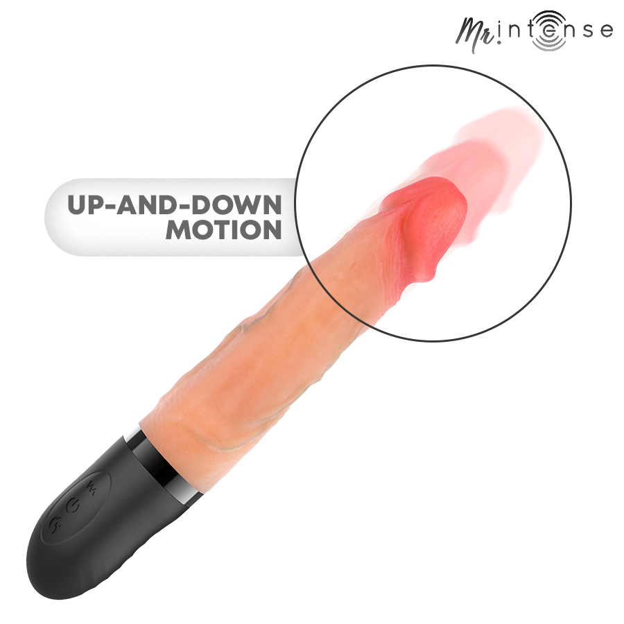 Mr Intense Jean Up&Down Vibrator mit Wärmefunktion 24 cm