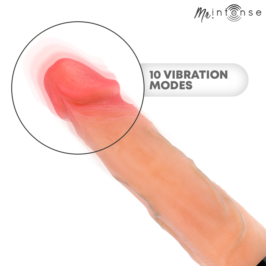 Mr Intense Jean Up&Down Vibrator mit Wärmefunktion 24 cm