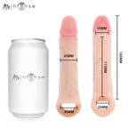 MR INTENSE - ARNOLD L VIBRATOR SILIKON-PENISHÜLLE MIT FERNBEDIENUNG 16 CM -Ø- 4,5 CM