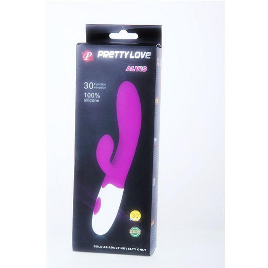 PRETTY LOVE - FLIRTATION ALVIS VIBRATOR MIT KLITORIS-STIMULATOR