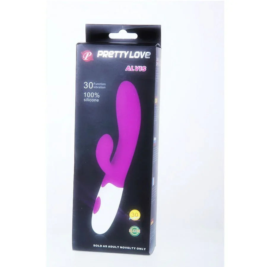 PRETTY LOVE - FLIRTATION ALVIS VIBRATOR MIT KLITORIS-STIMULATOR - Vanelion Paradise