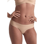 BYE-BRA - PACK 2 TANGAS INVISIBLES BEIGE Y NEGRO TALLA XXL