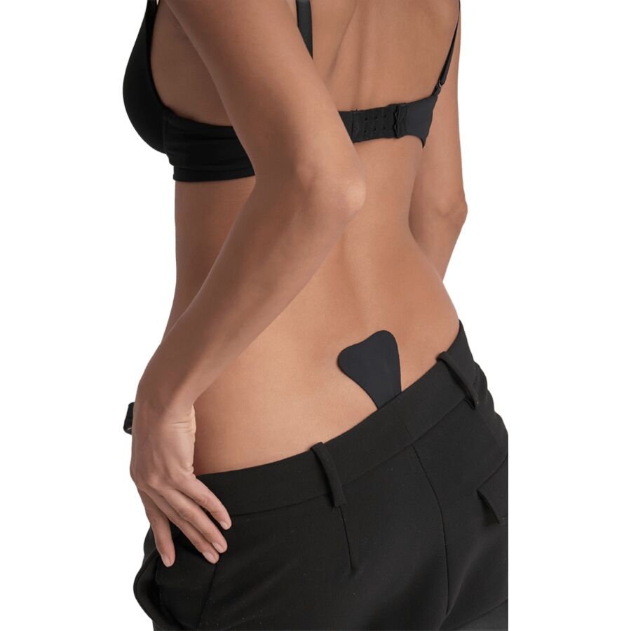 Bye Bra Klebe-String Schwarz, Einheitsgröße – Produktansicht 2