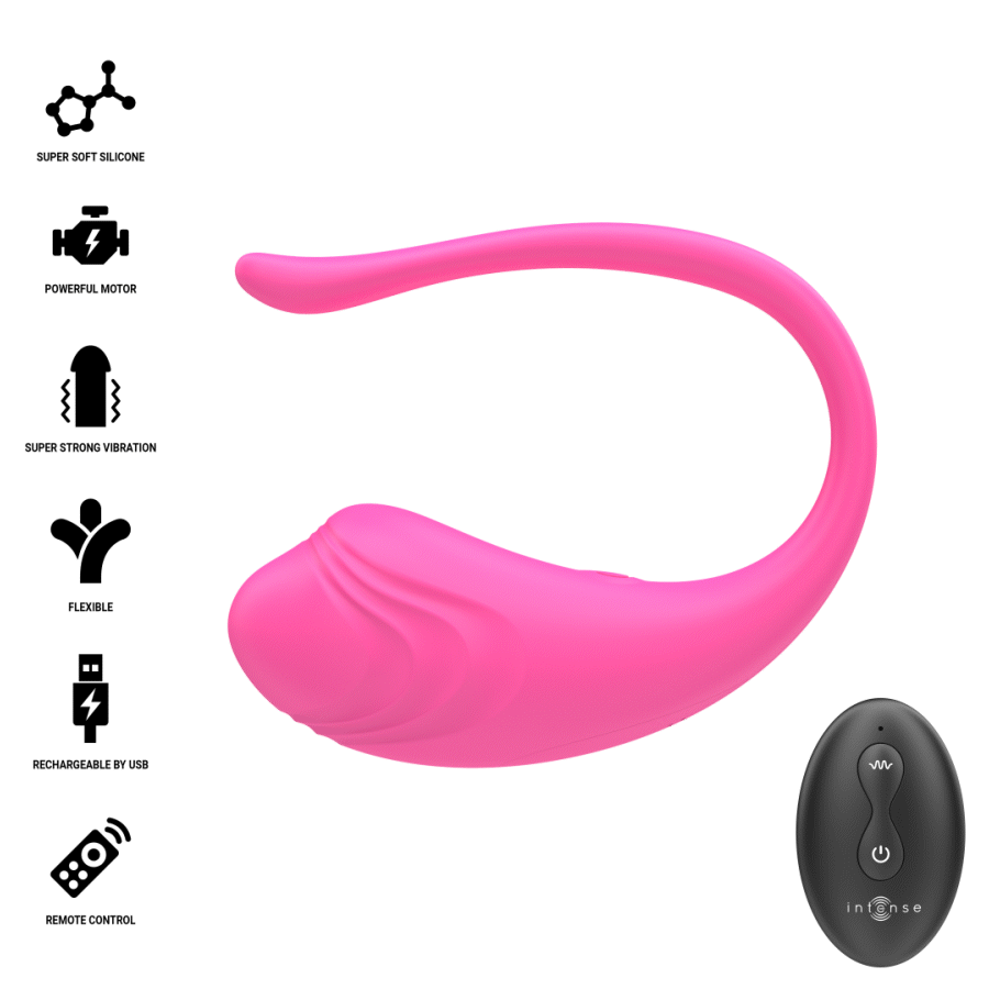 INTENSE - OLIVIA PINK VIBRATIONS-EI MIT FERNBEDIENUNG