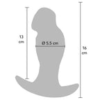 Hidden Desire Inferno realistischer Analplug aus Silikon – 16 cm