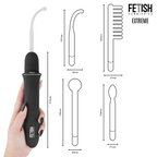 FETISH SUBMISSIVE - VIBRADOR WAND ELECTROESTIMULACIÓN ALTA FRECUENCIA